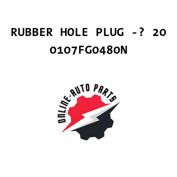 RUBBER HOLE PLUG -? 20