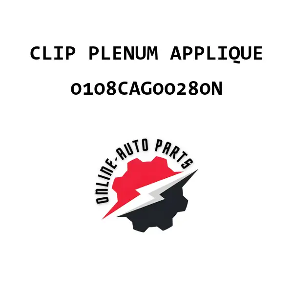CLIP PLENUM APPLIQUE