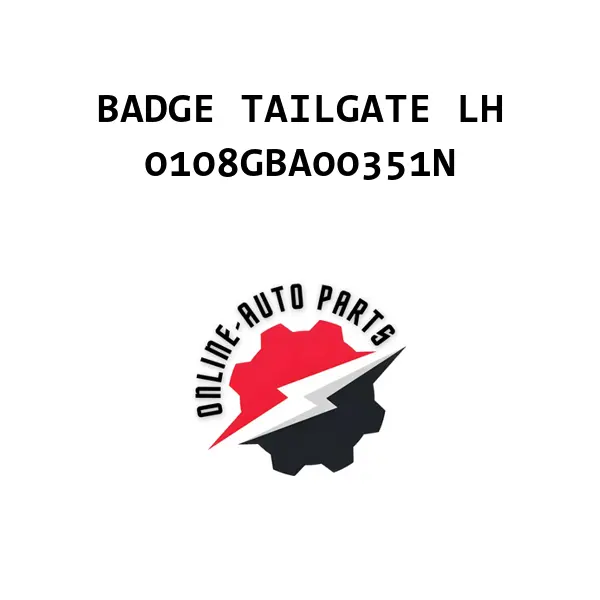 BADGE TAILGATE LH