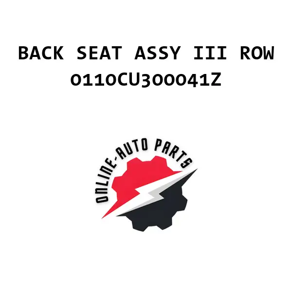 BACK SEAT ASSY III ROW