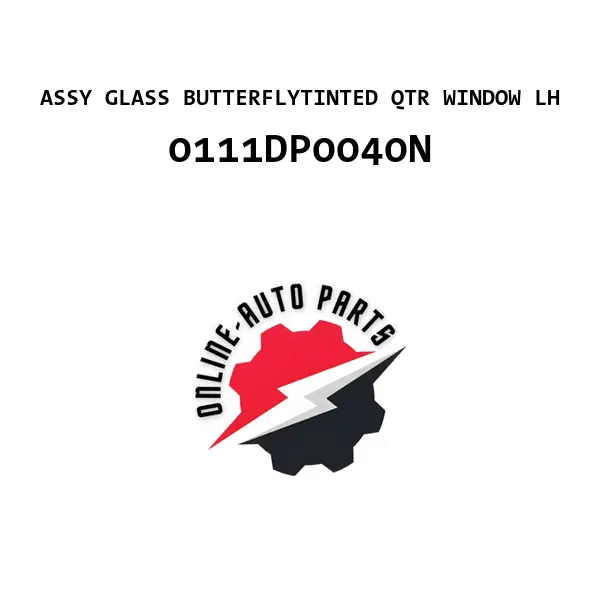ASSY GLASS BUTTERFLYTINTED QTR WINDOW LH