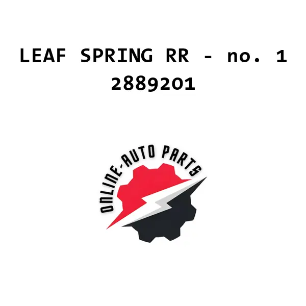 LEAF SPRING RR - no. 1