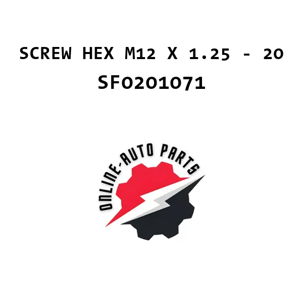 SCREW HEX M12 X 1.25 - 20