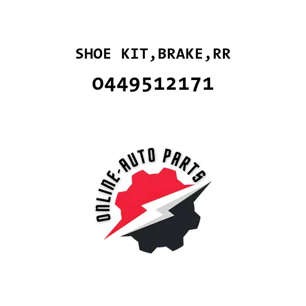 SHOE KIT,BRAKE,RR - 0449512171 - Toyota