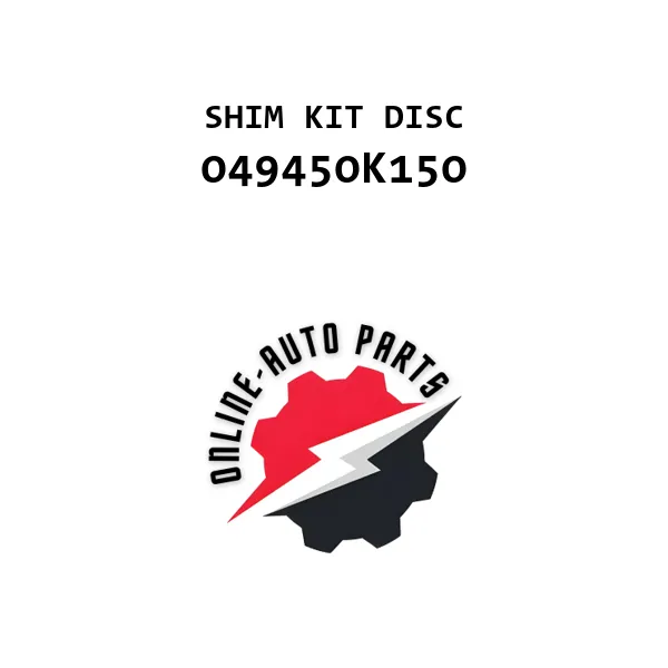 SHIM KIT DISC - 049450K150 - Toyota