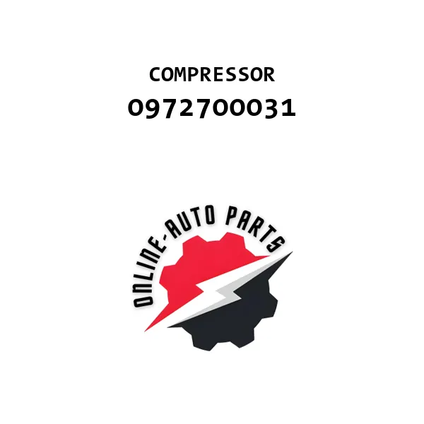 COMPRESSOR - 0972700031 - Toyota