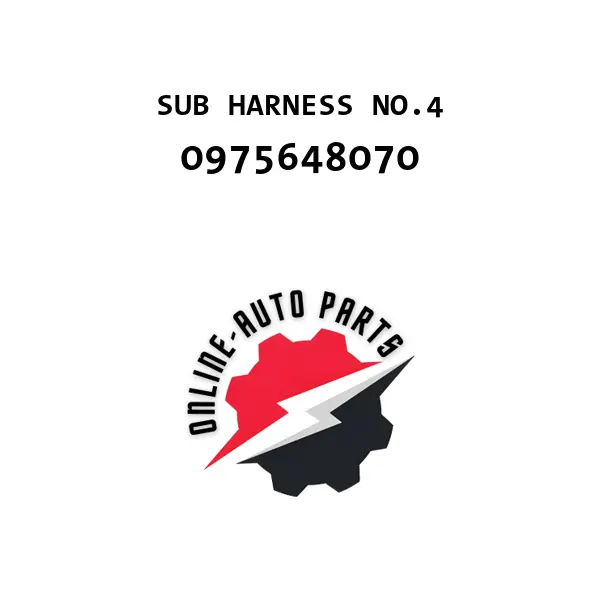 SUB HARNESS NO.4 - 0975648070 - Toyota