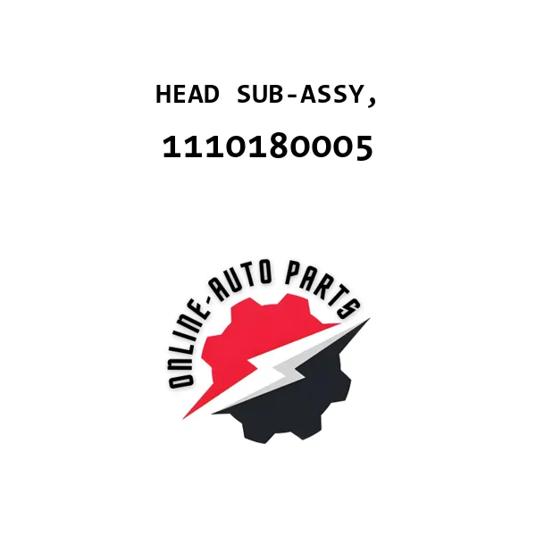HEAD SUB-ASSY, - 1110180005 - Toyota