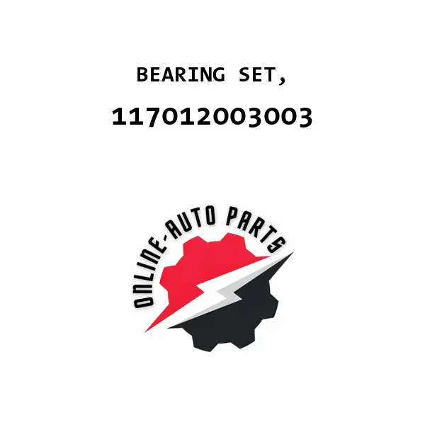 BEARING SET, - 117012003003 - Toyota