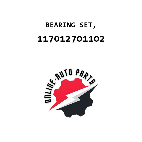 BEARING SET, - 117012701102 - Toyota
