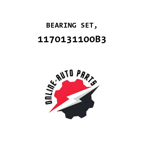 BEARING SET, - 1170131100B3 - Toyota