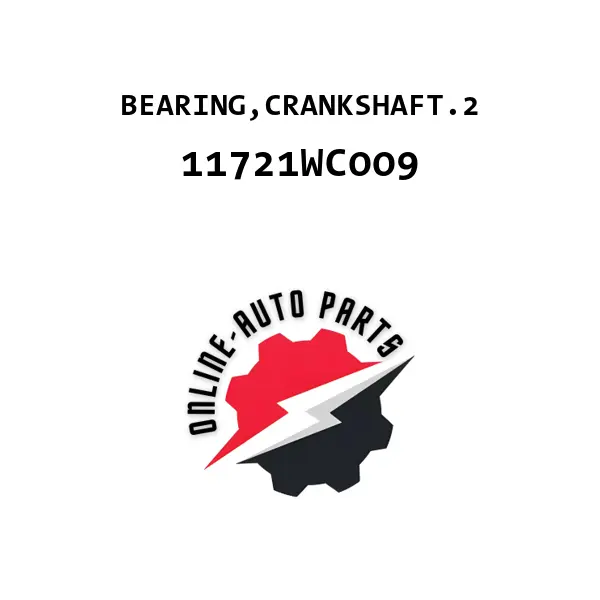 BEARING,CRANKSHAFT.2 - 11721WC009 - Toyota