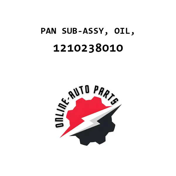 PAN SUB-ASSY, OIL, - 1210238010 - Toyota