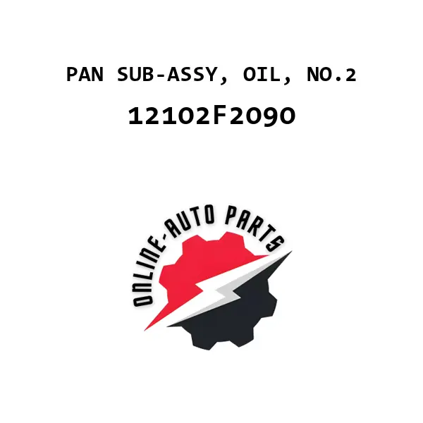 PAN SUB-ASSY, OIL, NO.2 - 12102F2090 - Toyota