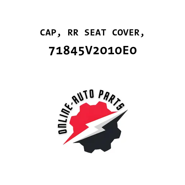 CAP, RR SEAT COVER,